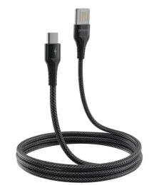 Дата-кабель Proove Double Way Weft USB (тато) - Micro USB (тато) 1m Black 2.4A