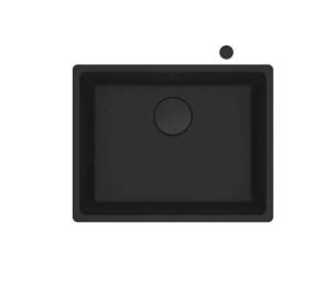 Кухонна мийка Franke Maris MRG 110-52 Matte Black 125.0699.228 (+вентиль)
