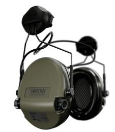 Захисні навушники Sordin Supreme Mil AUX ARC Rail Green