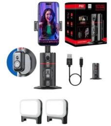 Тримач-підставка для телефона Infinity AXNEN 2023 360 Rotation Follow-up Gimbal Stabilizer Monopod Desktop Tracking