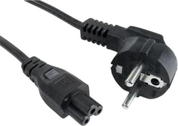 Кабель живлення 1stCharger PC-186-5075CU CEE7/7-C13, IEC C5 1.5M