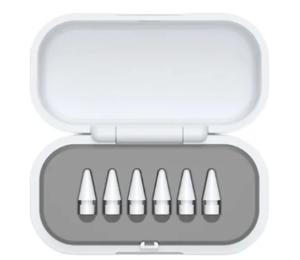 Чохол для наконечника стилуса Infinity Pencil Tips Organizer Box for Apple Pencil Gray 6 шт відділень
