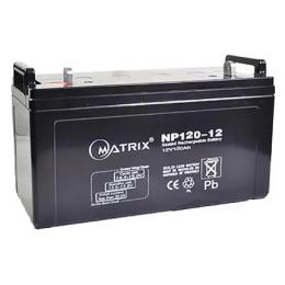 Акумулятор для ДБЖ Matrix NP120-12 12V 120Ah