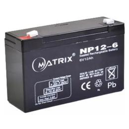Акумулятор для ДБЖ Matrix NP12-6 6V 12Ah