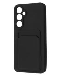 Чохол-накладка WAVE Colorful Pocket Samsung Galaxy A35 A356 Black