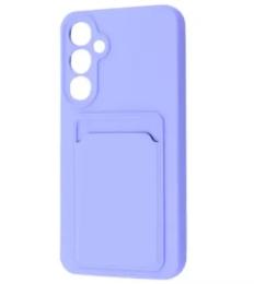 Чохол-накладка WAVE Colorful Pocket Samsung Galaxy A55 A556 Light Purple