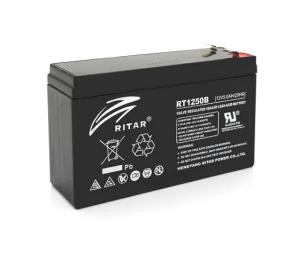Акумулятор для ДБЖ Ritar AGM 12V  -  5 Ah Black (RT1250BL)