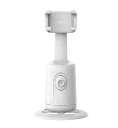 Тримач-підставка для телефона Infinity Intellig Ai New Mini Selfie Stick Automatic Tracking Shooting 360 White