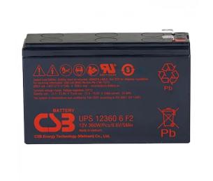 Акумулятор для ДБЖ CSB Battery AGM 12V  -  6 Ah (UPS123606F2)