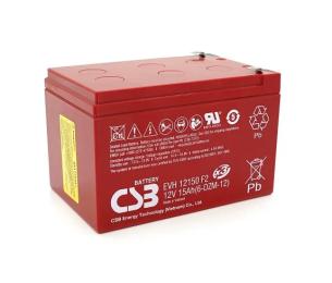 Акумулятор для ДБЖ CSB Battery AGM 12V  -  15 Ah (EVH12150F2)