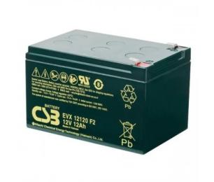 Акумулятор для ДБЖ CSB Battery AGM 12V  -  12 Ah (EVX12120F2)