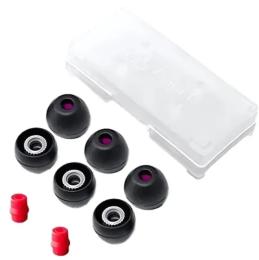 Амбушури для навушників Final Audio Earpiece Type E Black (Size M, 3 pair) (FI-EPEBLBL2M4_EN)