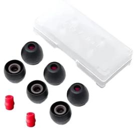 Амбушури для навушників Final Audio Earpiece Type E Black (Size S 3 pair) (FI-EPEBLBL2S4_EN)