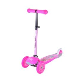 Самокат Bambi Barbie LS2211 Pink з рюкзачком 17х20 см