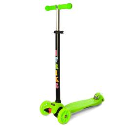 Самокат iTrike JR 3-003-G MAXI Green колеса, що світяться