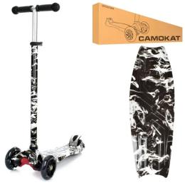 Самокат iTrike MAXI JR3-055-2-WP1 з підсвічуванням