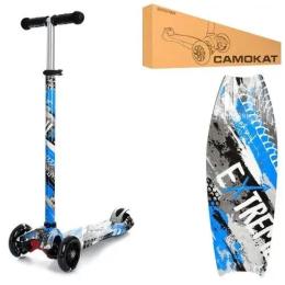 Самокат iTrike MAXI JR3-055-2-WP7 з підсвічуванням