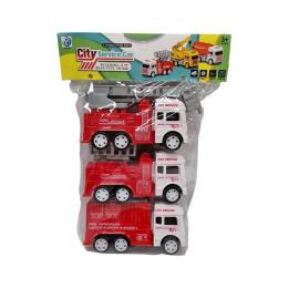 Іграшкова техніка Bambi Ігровий набір Пожежні машинки 7331-2A2 3 шт
