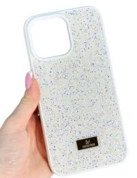 Чохол-накладка Infinity SWAROVSKI Diamonds iPhone 14 White