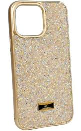 Чохол-накладка Infinity SWAROVSKI Diamonds iPhone 14 Pro Gold
