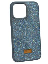 Чохол-накладка Infinity SWAROVSKI Diamonds iPhone 15 Pro Gray №1