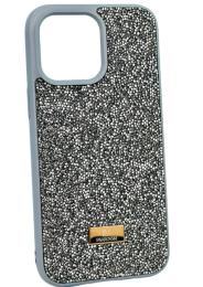 Чохол-накладка Infinity SWAROVSKI Diamonds iPhone 15 Pro Max Gray №2