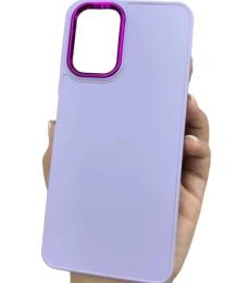 Чохол-накладка Infinity TPU Bonbon Metal Style для Samsung Galaxy A54 4G/5G Purple