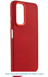 Чохол-накладка Infinity TPU Bonbon Metal Style для Samsung Galaxy A34 4G/5G Red