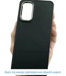 Чохол-накладка Infinity TPU Bonbon Metal Style для Samsung Galaxy A34 4G/5G Dark Gray