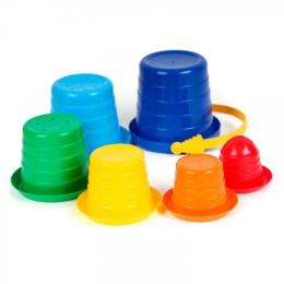 Ігровий набір Технок Пірамідка Сомбреро №2 2674TXK, 6 елементів