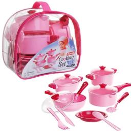 Ігровий набір Юника Cooking Set Pink 71757, 25 предметів
