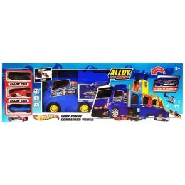 Ігровий набір Bambi Грузовик-паркинг Container Truck + 3 машинки A-Toys HW-118