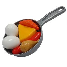 Ігровий набір Технок Продукти Gray 9048TXK, зі сковорідкою