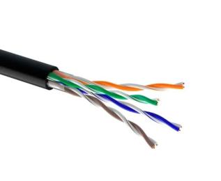 Вита пара Одескабель UTP Cat.5e КПП-ВП (100) 4x2x0.51 CU 100m Black (49219m100)