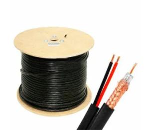 Вита пара Atis RG590-CU + 2 * 0.75 PE 305 м Black