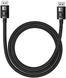 Відео-кабель Baseus (B00633706111-01) DisplayPort (тато)  -  DisplayPort (тато), 1.5m Black