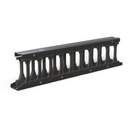 Органайзер для кабелю Conteg HDWM-HM-1F-H Black