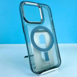 Чохол-накладка Infinity Colorful MagSafe для iPhone 15 Pro Max Gray