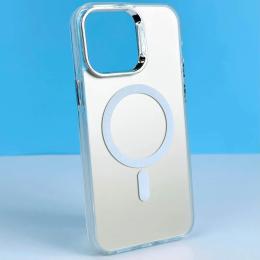 Чохол-накладка Infinity MAGNETIC Case для iPhone 14 Pro Max Gray + ступінь захисту камери