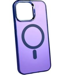 Чохол-накладка Infinity MAGNETIC Case для iPhone 14 Pro Max Violet + ступінь захисту камери