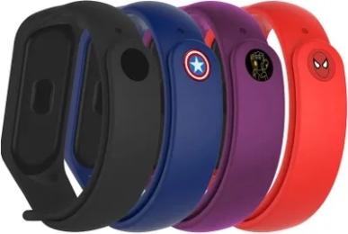 Набір ремінців для фітнес-браслета ArmorStandart Xiaomi Mi Band 7/6/5 Superhero Edition 2 (ARM77060)