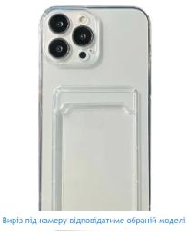 Чохол-накладка Infinity Pocket Case iPhone 15 Clear