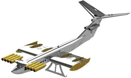 Конструктор Metal Time Caspian Sea Monster Ekranoplan (MT099)