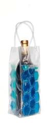 Охолоджуюча сумка для напоїв Gel Bottle Cooler Прозорий