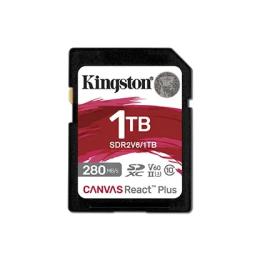 Карта памяті Kingston CANVAS REACT PLUS 1TB SDXC UHS-II U3 CLASS 10 V60 (SDR2V6/1TB)