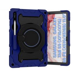 Накладка для планшета BeCover Броньований протиударний для Samsung Galaxy Tab S9 (SM-X710/SM-X716) /S9 FE (SM-X510/SM-X516B) Blue (710766)