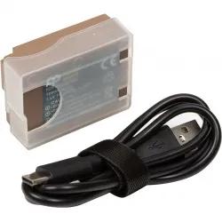 Акумулятор для фотоапарата PowerPlant Panasonic TDMW-BLC12 1900mAh з кабелем Type-C