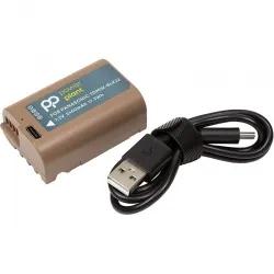 Акумулятор для фотоапарата PowerPlant Panasonic TDMW-BLK22 2400mAh з кабелем Type-C