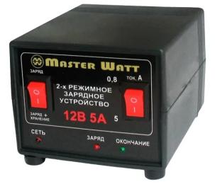 Зарядний пристрій для акумуляторних батарей MasterWatt MW-AZU12-5A