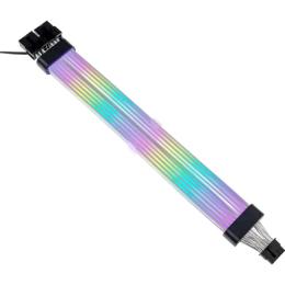 Кабель для компютерних комплектуючих ARTLINE RGB 12 + 4pin to 2x8pin Black (12+4PINVGARGBBl) для блоку живлення